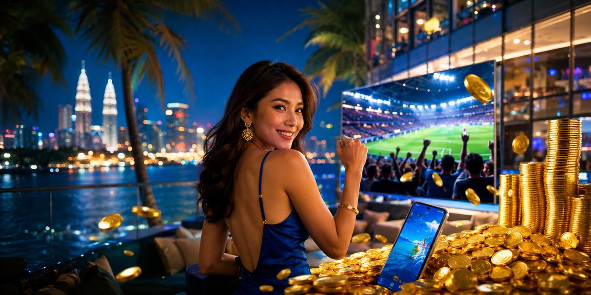 Kasino mudah alih gaya Malaysia di Kuala Lumpur untuk permainan blackjack di telefon